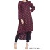 Pulka dot Asymmetrical Kurti Pulka dot Asymmetrical Kurti